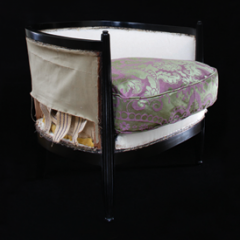 Roughed Up: Rabih Hage Designs Revisited - Tonneau armchair 2009  Photo by Marcus Peel